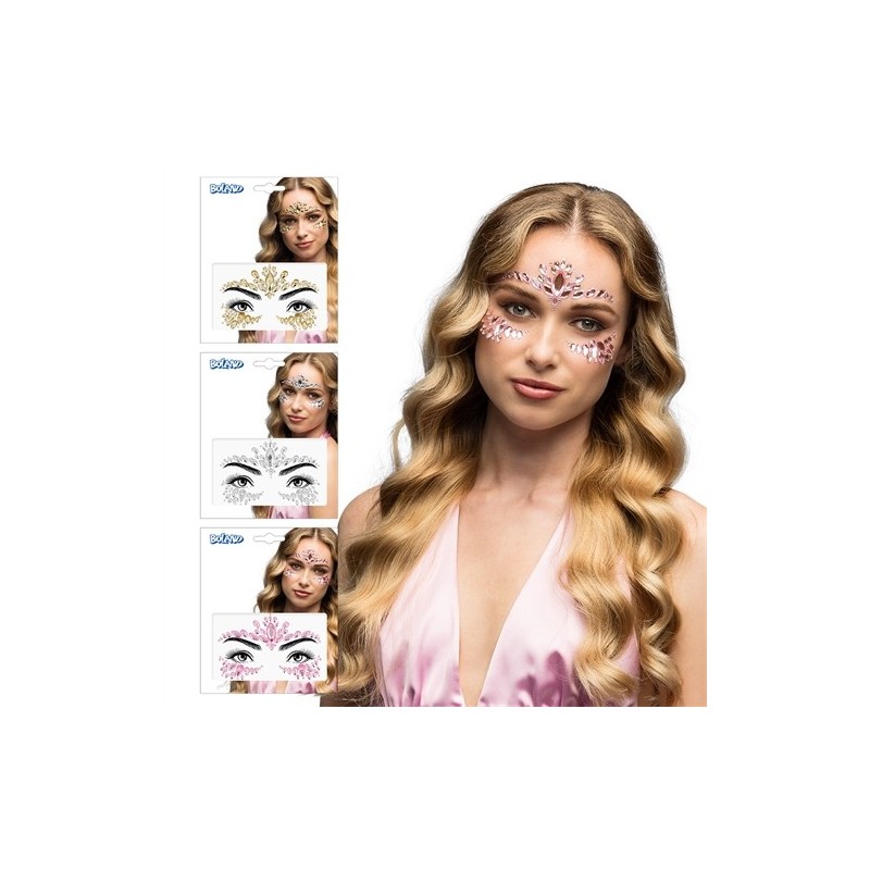 BIJOUX OU STRASS DE VISAGE CORDELIA ARGENT OU OR OU ROSE BIJOUX OU STRASS DE VISAGE CORDELIA ARGENT OU OR OU ROSE