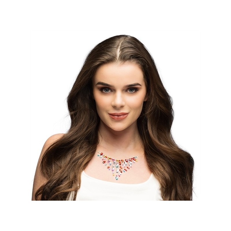 BIJOUX OU STRASS DE CORPS PRISCILLA MULTICOLORE