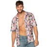 CHEMISE HAWAI FLAMANT ROSE TAILLE M CHEMISE HAWAI FLAMANT ROSE TAILLE M