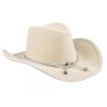 CHAPEAU COW BOY WESTERN NORTH DAKOTA BEIGE 