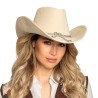 CHAPEAU COW BOY WESTERN NORTH DAKOTA BEIGE 