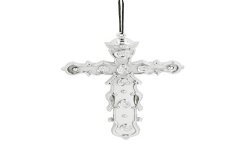 COLLIER CROIX DE CURE OU PRETRE ARGENT 