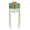 BANDEAU OU SERRE TETE EGYPTIEN CLEOPATRE AIDA DE LUXE AVEC PIERRES