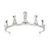 DIADEME TIARE ROYAL CAROLINE ARGENT