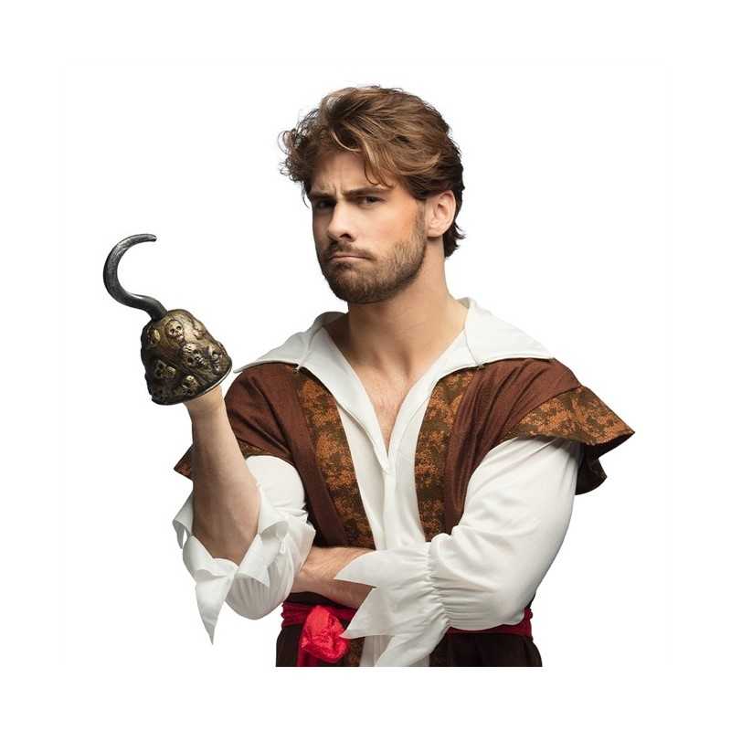 CROCHET DE PIRATE SHULL TETE DE MORT