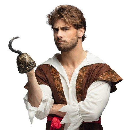 CROCHET DE PIRATE SHULL TETE DE MORT