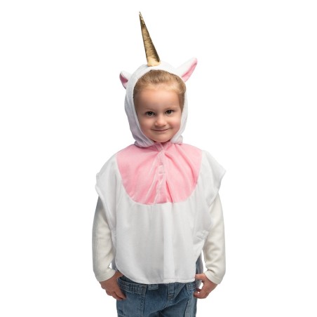 PONCHO LICORNE EN TISSU ENFANT 3-4 ANS