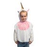 PONCHO LICORNE EN TISSU ENFANT 3-4 ANS