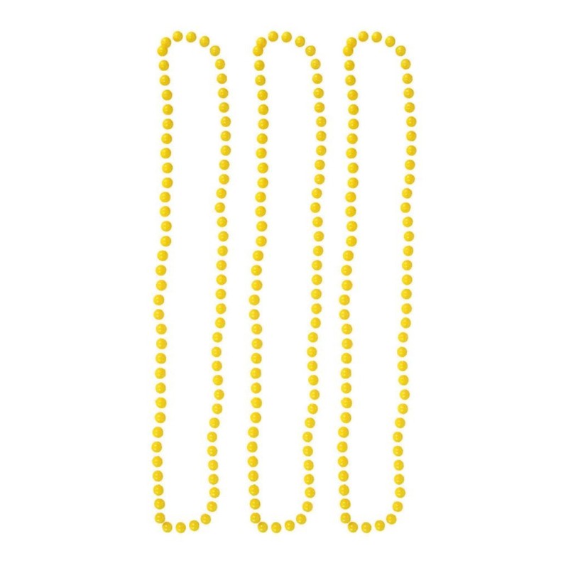 3 COLLIERS FLUO JAUNE FLUO 40 CM 3 COLLIERS FLUO JAUNE FLUO 40 CM