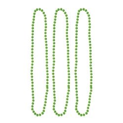 3 COLLIERS FLUO VERT FLUO 40 CM