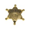 ETOILE DE SHERIFF OR METAL ETOILE DE SHERIFF OR METAL