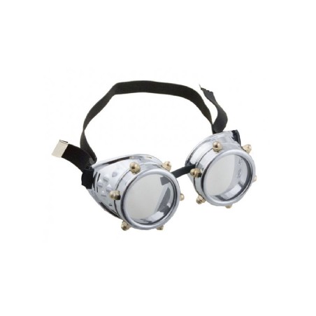 LUNETTES STEAMPUNK ARGENT