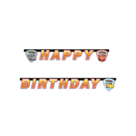 GUIRLANDE HAPPY BIRTHDAY 2 METRES 