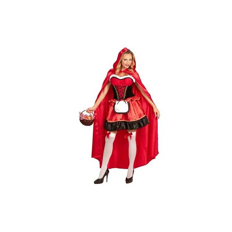 DEGUISEMENT CHAPERON ROUGE LONGUE CAPE TAILLE L
