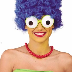 LUNETTES GROS YEUX VERT ET BLANC