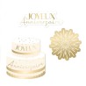TRIO DE CONFETTIS BLANC ET OR JOYEUX ANNIVERSAIRE  TRIO DE CONFETTIS BLANC ET OR JOYEUX ANNIVERSAIRE