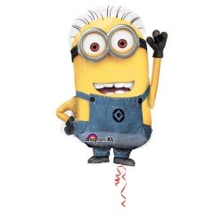  BALLON METALLIQUE MINION DAVE 40 X 63 CM