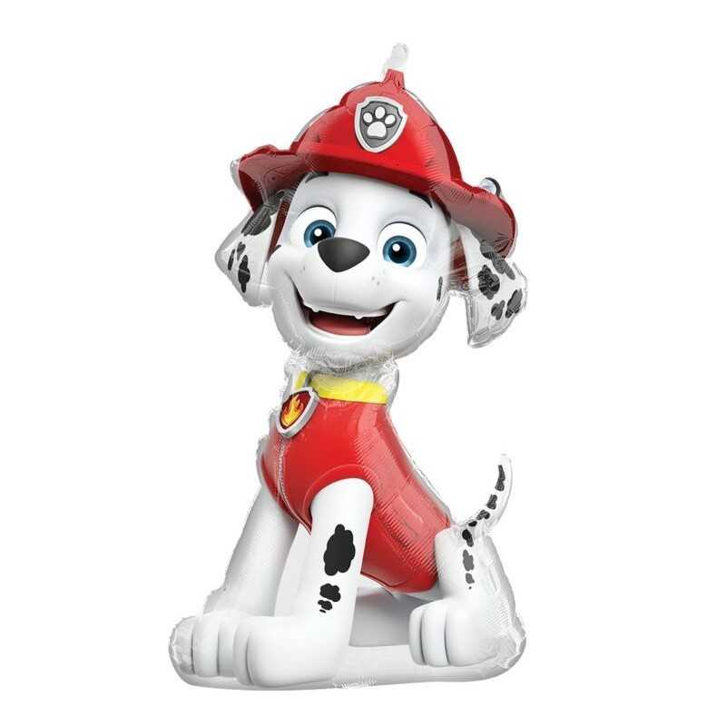 BALLON METALLIQUE PERSONNAGE MARSHALL PAT PATROUILLE 53 X 83 CM