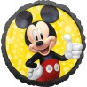 BALLON METALLIQUE ROND MICKEY 43 CM  BALLON METALLIQUE ROND MICKEY 43 CM