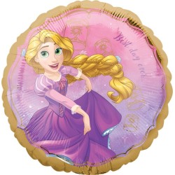 BALLON METALLIQUE ROND PRINCESSE DISNEY RAIPONCE 43 CM 