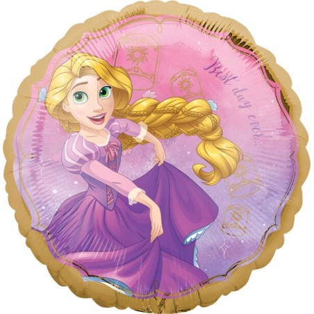 BALLON METALLIQUE ROND PRINCESSE DISNEY RAIPONCE 43 CM 