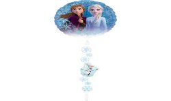 BALLON METALLIQUE ROND LA REINE DES NEIGES FROZEN AIRWALKER 60 X 170 CM 
