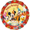 BALLON METALLIQUE ROND MICKEY MOUSSE 43 CM  BALLON METALLIQUE ROND MICKEY MOUSSE 43 CM