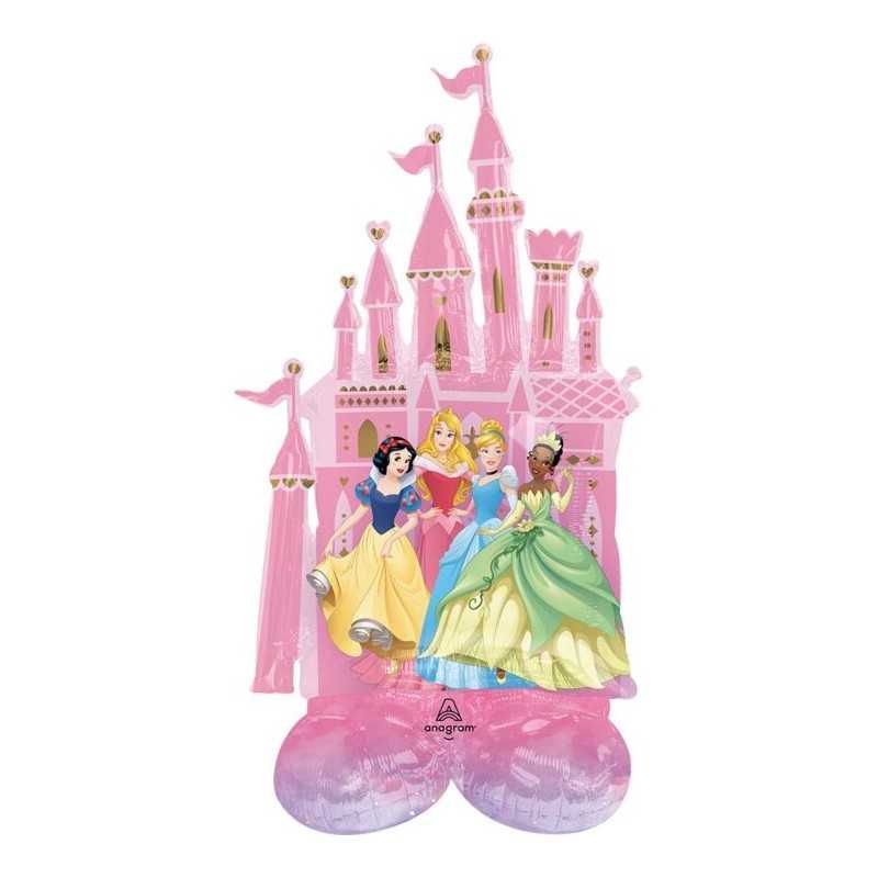 BALLON AIRLOONZ CHATEAU DE PRINCESSE DISNEY 66 X 134 CM