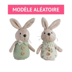 LAPIN DECO A SUSPENDRE VERT SAUGE MODEL ASSORTIS