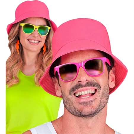 CHAPEAU BOB ROSE FLUO