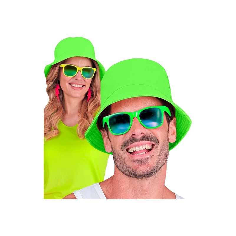 CHAPEAU BOB VERT FLUO