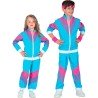 DEGUISEMENT ENFANT 80'S JOGGING FLUO TAILLE 158 CM