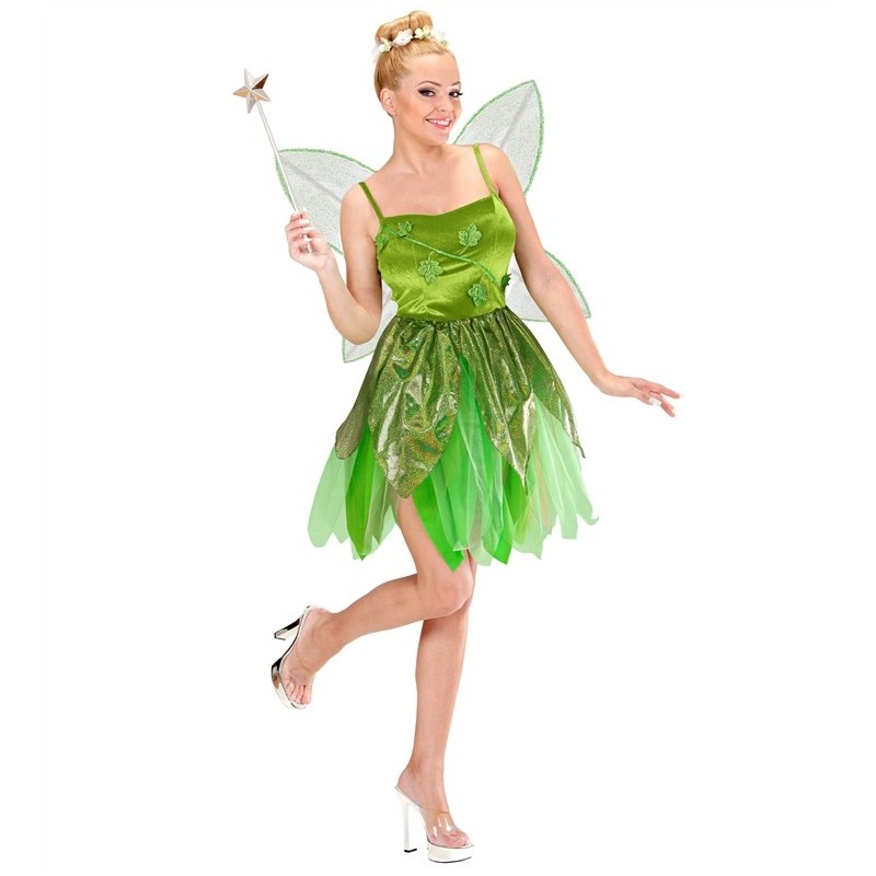 DEGUISEMENT FEMME FEE VERT TAILLE L 