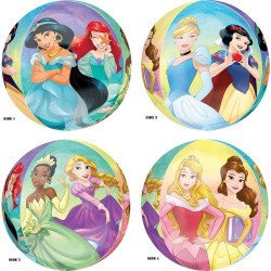 BALLON METALLIQUE ORBZ PRINCESSES DISNEY 38 X 40 CM