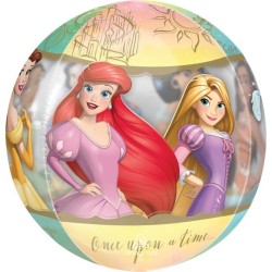 BALLON METALLIQUE ORBZ PRINCESSES DISNEY 38 X 40 CM