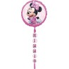 BALLON METALLIQUE MINNIE DISNEY ROND AIRWALKER 60 X 170 CM 