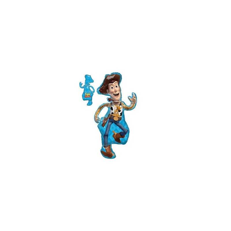 BALLON METALLIQUE WOODY TOY STORY DISNEY 111 CM 