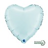 BALLON METALLIQUE COEUR 46 CM SATIN BLUE PASTEL OU BLEU PASTEL BALLON METALLIQUE COEUR 46 CM SATIN BLUE PASTEL OU BLEU PASTEL