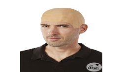 PERRUQUE CRANE LATEX CHAUVE COULEUR CHAIR
