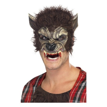 DEMI MASQUE LOUP GAROU