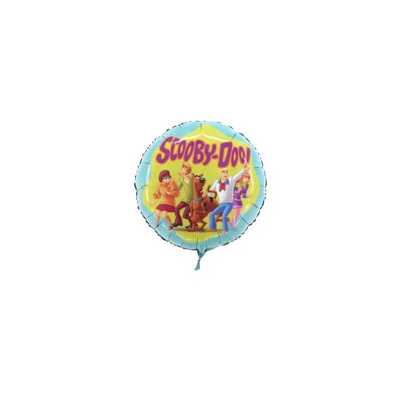 BALLON METALLIQUE ROND SCOOBY-DOO 45 CM 