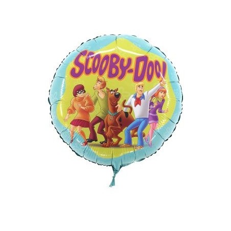 BALLON METALLIQUE ROND SCOOBY-DOO 45 CM 