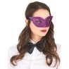 MASQUE LOUP VIOLET AVEC PAILLETTES MASQUE LOUP VIOLET AVEC PAILLETTES