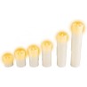 6X BOUGIES CIRE LED  6X BOUGIES CIRE LED