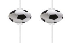 4 PAILLES MEDAILLON FOOTBALL