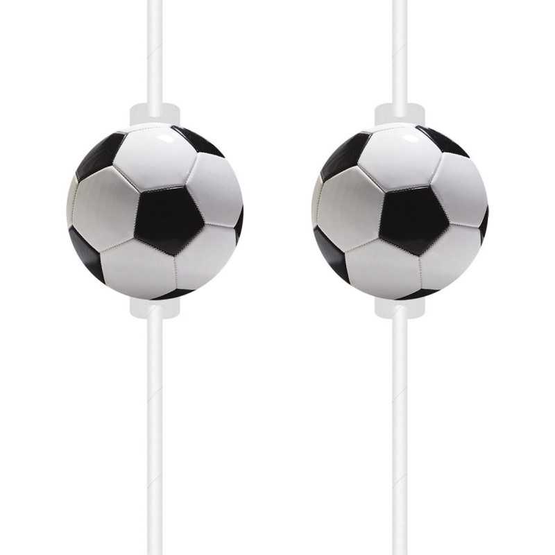 4 PAILLES MEDAILLON FOOTBALL