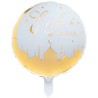 BALLON METALLIQUE ROND EID MUBARAK  45 CM  BALLON METALLIQUE ROND EID MUBARAK  45 CM
