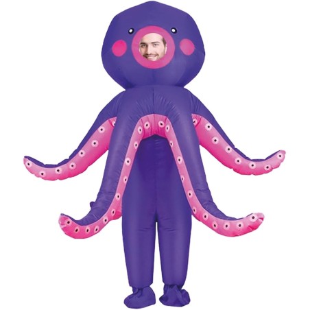 DEGUISEMENT ADULTE OCTOPUS  GONFLABLE TAILLE UNIQUE 