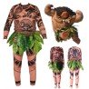 DEGUISEMENT MAUI DANS VAIANA PULL + PANTALON IMPRIME TATOUAGE TAILLE XL
