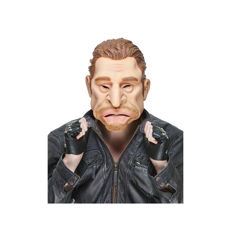 MASQUE LATEX JOHNNY CHANTEUR MASQUE LATEX JOHNNY CHANTEUR